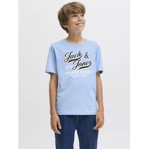 JACK & JONES JUNIOR - T-shirt - Katoen - Korte Mouwen - Ronde Hals