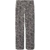 LMTD - NlfZebra - Broek - Roze Marshmallow/Raven Zebra