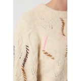 Y.A.S - Gebreide Trui - Ecru