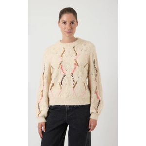 Y.A.S - Gebreide Trui - Ecru