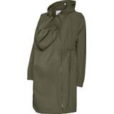 Zwangerschapsjas - 3-in-1 - Waterdicht - Hoge Hals - Zwart