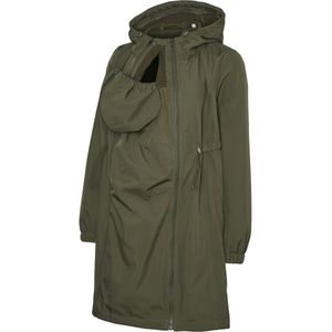 Zwangerschapsjas - 3-in-1 - Waterdicht - Hoge Hals - Zwart