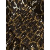 NAME IT - NKFLOTTA - Rok - Donkerbeige / Mosterd / Donkergroen / Wit