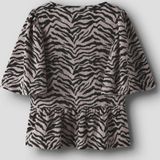 Top - All-over Print - Jersey - Korte Mouwen - Ronde Hals