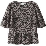 Top - All-over Print - Jersey - Korte Mouwen - Ronde Hals