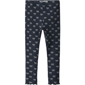 NAME IT Nmfkarinna XSL legging voor meisjes, navy blazer, 110