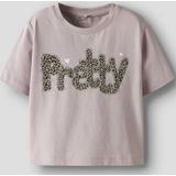 NAME IT - NMFLEOANJA SS NREG TOP - Meisjes - T-shirt