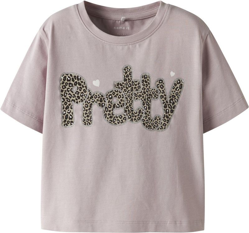 NAME IT - NMFLEOANJA SS NREG TOP - Meisjes - T-shirt