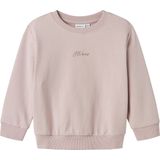 Sweatshirt - Regular Fit - Glitterprint - Lange Mouwen - Zacht Ongeborsteld