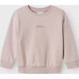 Sweatshirt - Regular Fit - Glitterprint - Lange Mouwen - Zacht Ongeborsteld