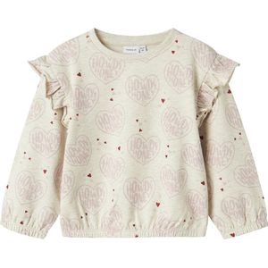 Name It - NmfKea - Sweatshirt - Peyote Melange - Katoen