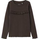 NAME IT - NMFLALLA XSL LS TOP - Meisjes - Lange Mouwen T-shirt