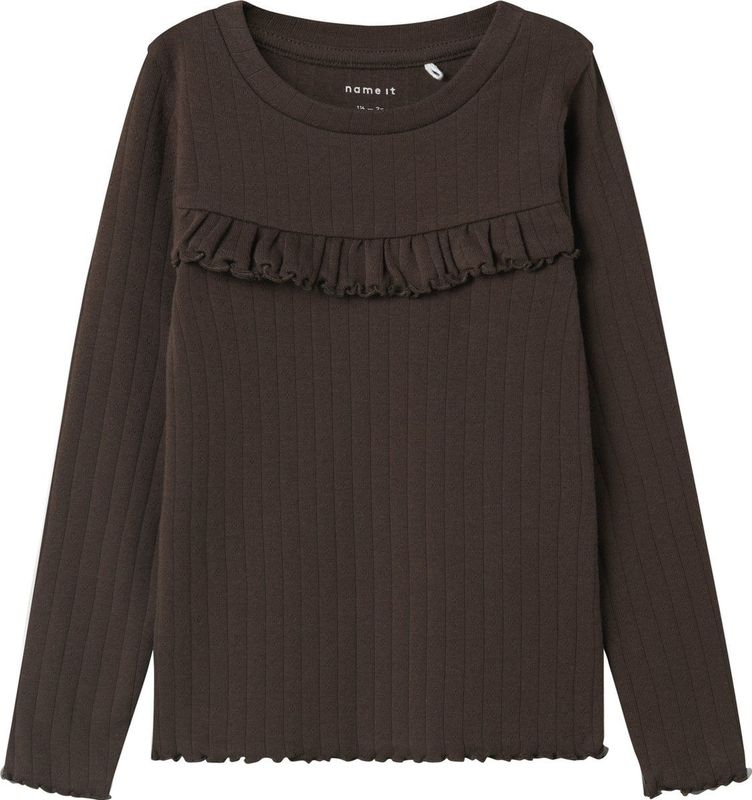 NAME IT - NMFLALLA XSL LS TOP - Meisjes - Lange Mouwen T-shirt