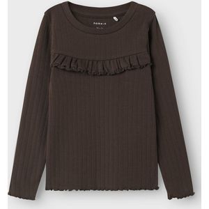 NAME IT - NMFLALLA XSL LS TOP - Meisjes - Lange Mouwen T-shirt