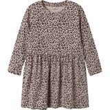 NAME IT - NMFLEOANA LS DRESS - Jurk - Meisjes - Lange Mouwen - Slim Fit