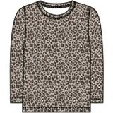 Imprimé - Top - All-over Print - Ronde Hals - Lange Mouwen - Jersey