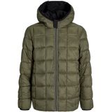 Jack & Jones - Brook Reversible - Overgangsjas - Junior - Met Capuchon - Lange Mouwen
