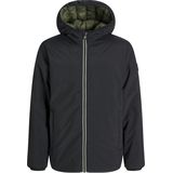 Jack & Jones - Brook Reversible - Overgangsjas - Junior - Met Capuchon - Lange Mouwen
