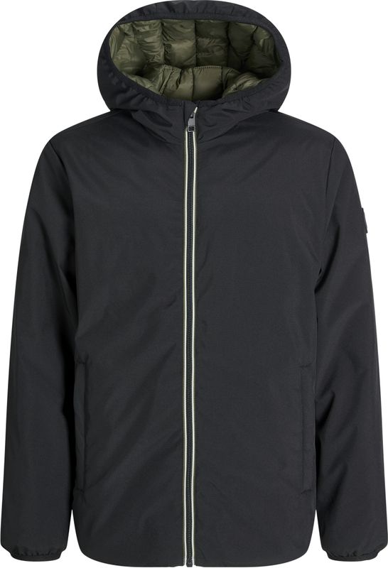 Jack & Jones - Brook Reversible - Overgangsjas - Junior - Met Capuchon - Lange Mouwen