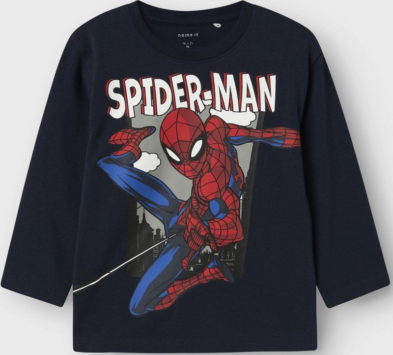 Spider-Man - Top - Multicolor - Jersey - Lange Mouwen