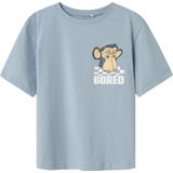 Bored Ape - T-shirt - Zwart - Jersey - Korte Mouwen