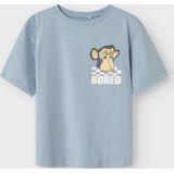 Bored Ape - T-shirt - Zwart - Jersey - Korte Mouwen
