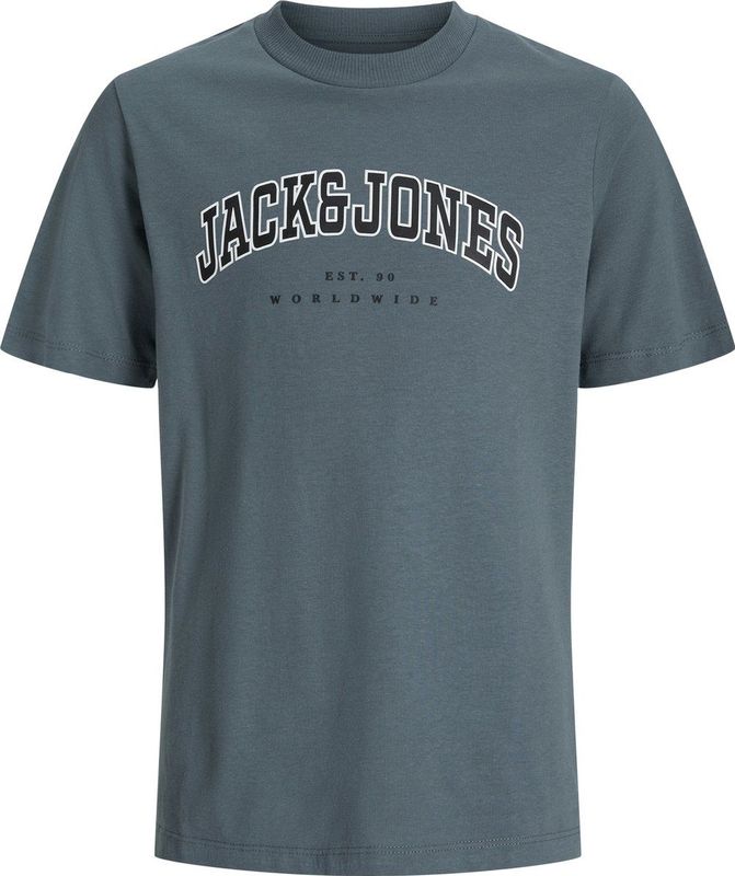 JACK&JONES - JJECALEB VARSITY TEE SS O-NECK NOOS PLS - T-shirt - Heren