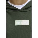 Jack & Jones Junior - Hoodie - Groen - Sweatmateriaal