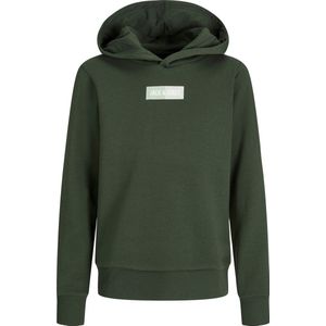 Jack & Jones Junior - Hoodie - Groen - Sweatmateriaal
