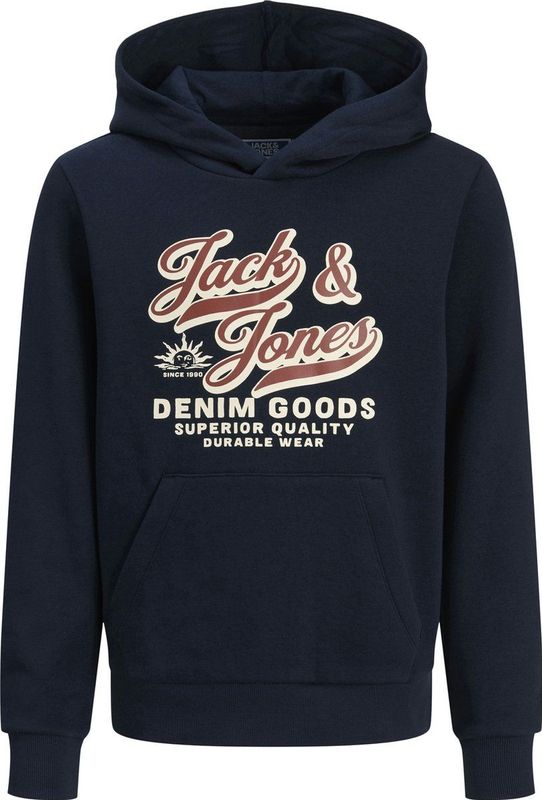 JACK&JONES - JJELOGO SWEAT HOOD 2 COL 25/26 NOOS MNI - Jongens - Sweater