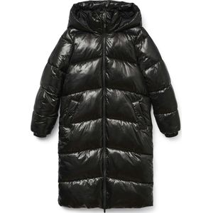 Vmuppsashiny - Jas - Winterjas - Capuchon - Gequilte Detail - Polyester Vulling