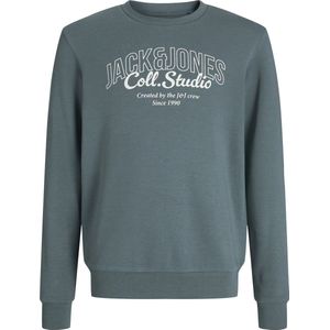 Jack&Jones - MAKOTO - Trui - Stormy Weather - Big Print - Regular Fit