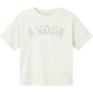 NAME IT - T-shirt - Wit - Katoen