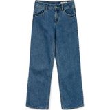 Awrena - Wide Fit Jeans - Stonewash - Mid Rise - Wide Leg Fit