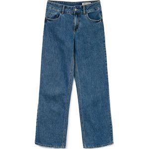 Awrena - Wide Fit Jeans - Stonewash - Mid Rise - Wide Leg Fit