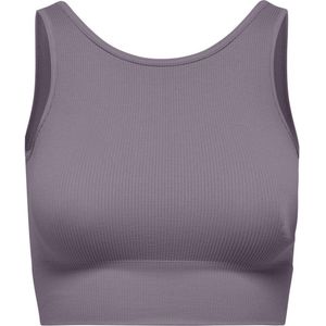 ATHLEISURE - Crop Top - Zacht - U-Hals - Mouwloos - Slim Fit