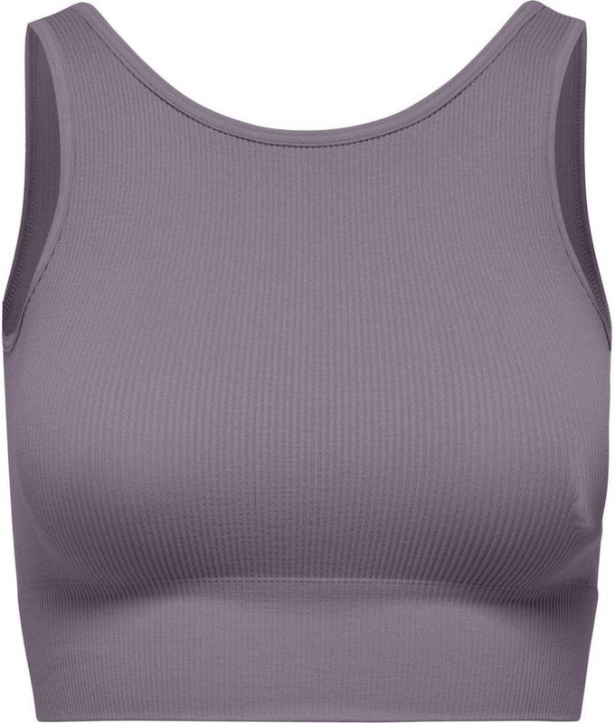 ATHLEISURE - Crop Top - Zacht - U-Hals - Mouwloos - Slim Fit