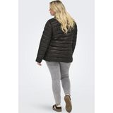 Carvega - Gequilte Jas - Lang - Hoge Opstaande Kraag - Ritssluiting - Voorzakken