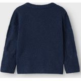 Strikken - Gebreide Trui - Ronde Hals - Lange Mouwen - Geribde Manchetten