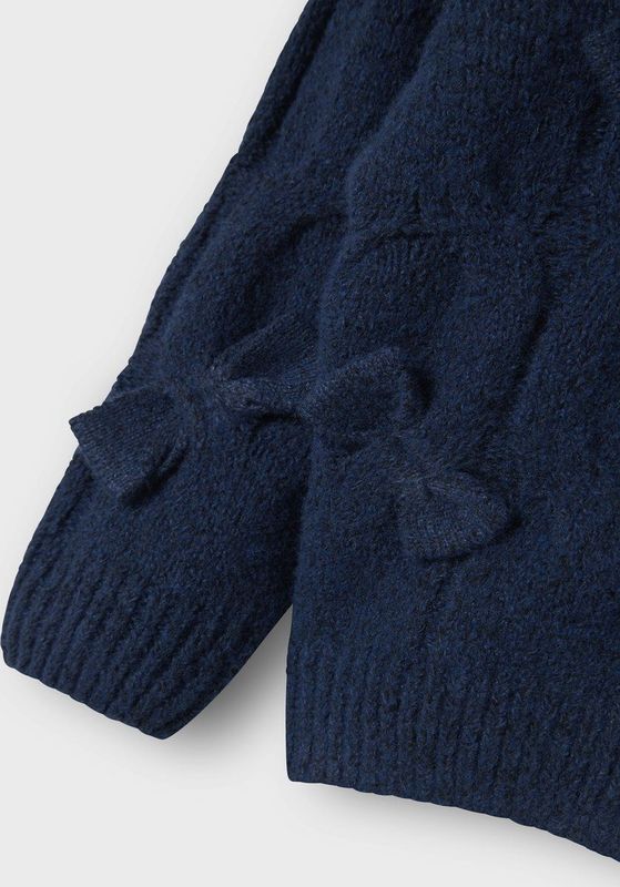 Strikken - Gebreide Trui - Ronde Hals - Lange Mouwen - Geribde Manchetten