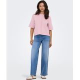 Only - Gebreid Damesjack 'TILDA' - Regular Fit - 1/2-Mouwen - Effen