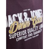 JACK&JONES - JJELOGO TEE SS ONECK 2 COL AW25 NOOS PLS - T-shirt - Heren