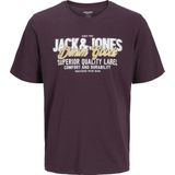 JACK&JONES - JJELOGO TEE SS ONECK 2 COL AW25 NOOS PLS - T-shirt - Heren