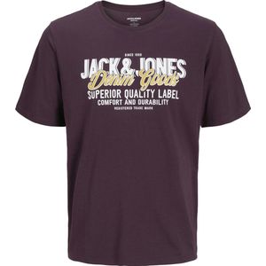 JACK&JONES - JJELOGO TEE SS ONECK 2 COL AW25 NOOS PLS - T-shirt - Heren