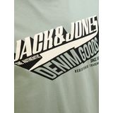 JACK&JONES - JJELOGO TEE SS ONECK 2 COL AW25 NOOS PLS - T-shirt - Heren