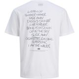 T-shirt - Casual - Zwart - Gekamd Jersey