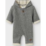 Teddy - Jumpsuit - Met Capuchon - Voering van Teddystof - Lange Mouwen