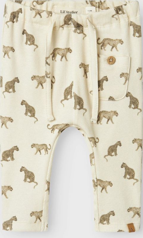 Broek - Jersey - Loose Fit - Verstelbare Taille - All-over Print