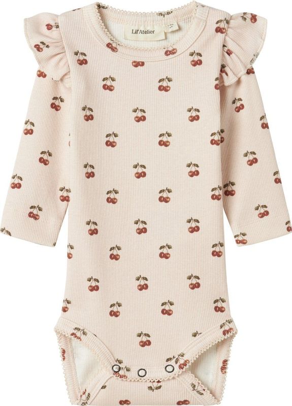 Body - All-Over Print - Jersey - Ronde Hals - Lange Mouwen