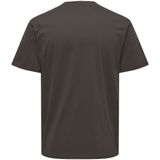 ONLY & SONS - T-shirt - Groengrijs - Katoenmix